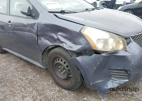 2010 Pontiac Vibe z USA, uszkodzony, nr VIN 5Y2SP6E85AZ408142